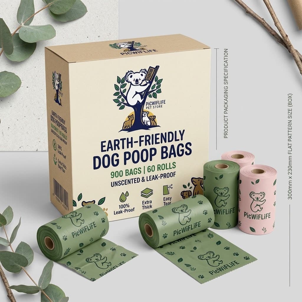 Earth-Friendly Dog Poop Bags